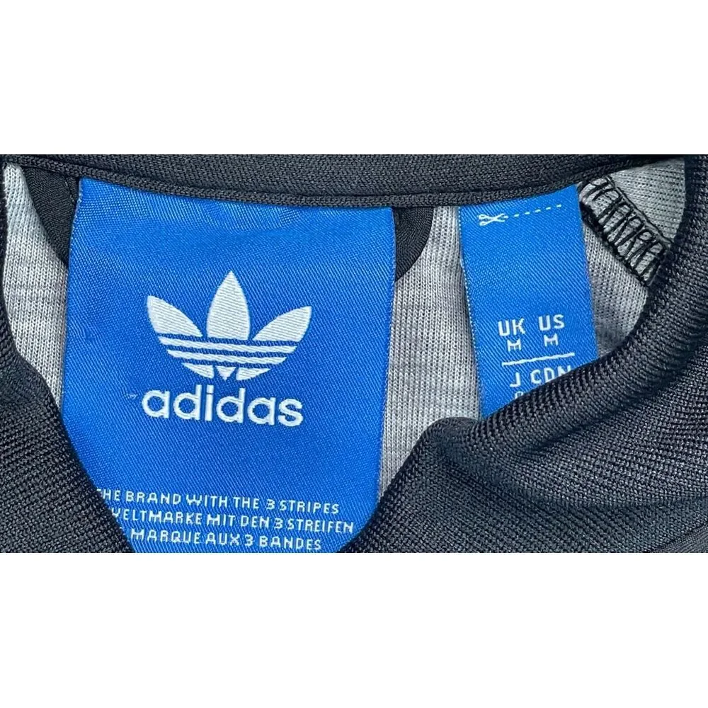 Adidas Men's Black‎ & White Long Sleeve Track Suit Jacket Size Medium